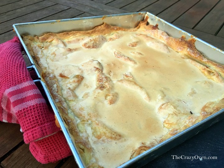 tarte aux pommes glacée