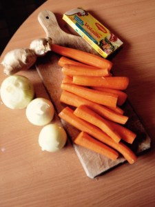 soupe de carottes au gingembre