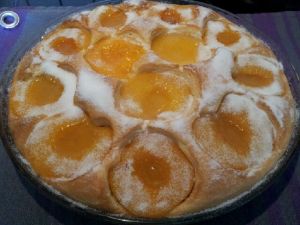 GATEAU AUX ABRICOTS
