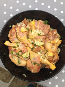 CUISSES DE POULET MARINEES