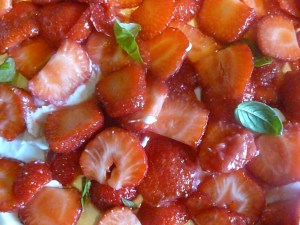 Ma tarte aux fraises à la mascarpone
