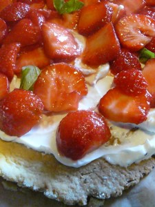 Ma tarte aux fraises à la mascarpone