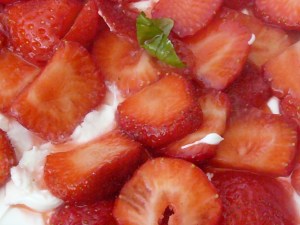 Ma tarte aux fraises à la mascarpone