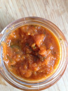 sauce tomate de Severine