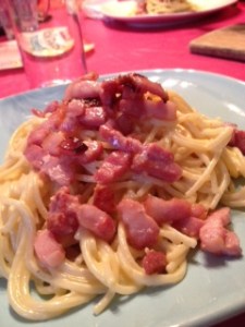 pâtes à la carbonara