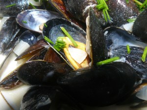 moules à la crème