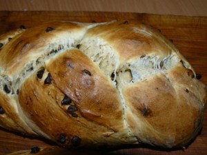 brioche tressée au chocolat