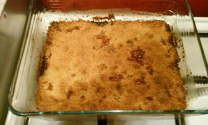 crumble aux poires
