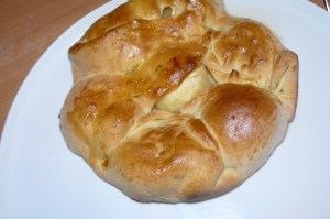 tarte aux pommes briochée