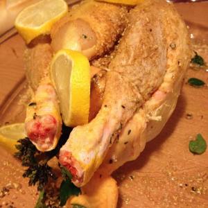 poulet rôti mariné à l'origan