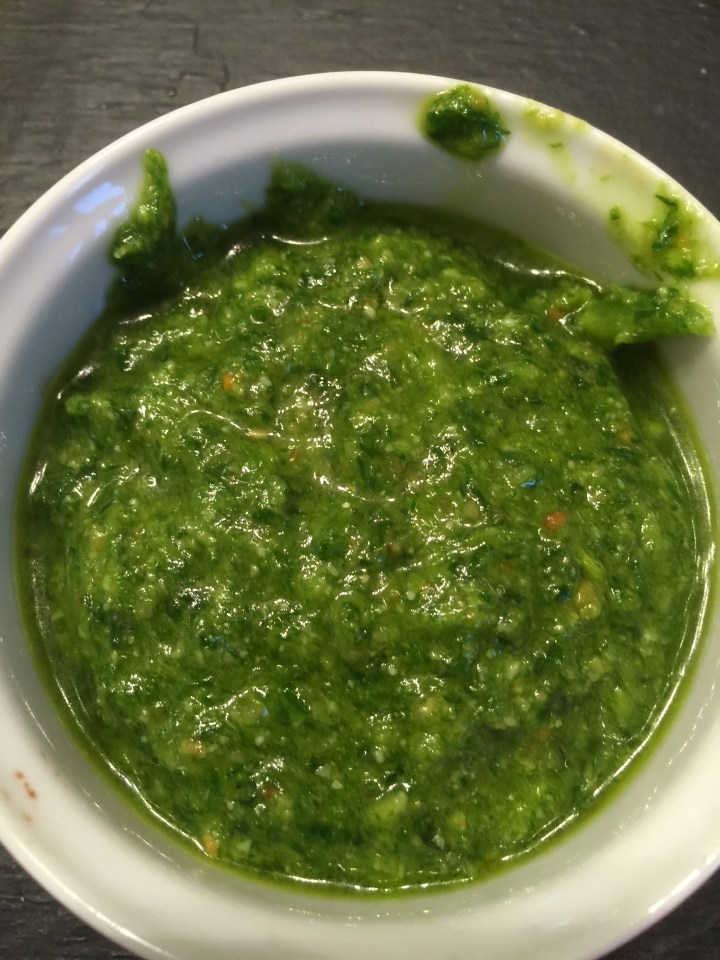pesto à l'ail des ours