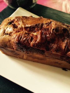 cake au chevre et miel