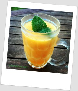 frappé melon nectarine