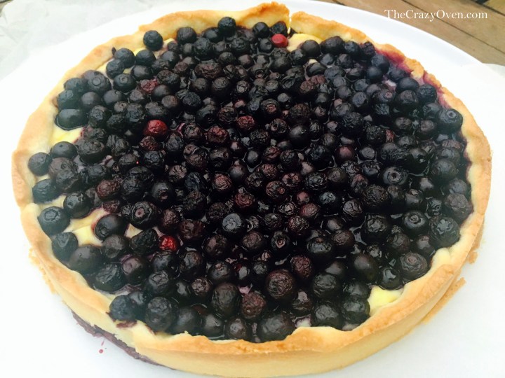 Tarte aux myrtilles
