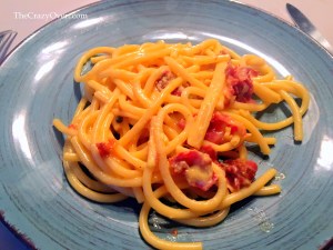 pasta à la carbonara