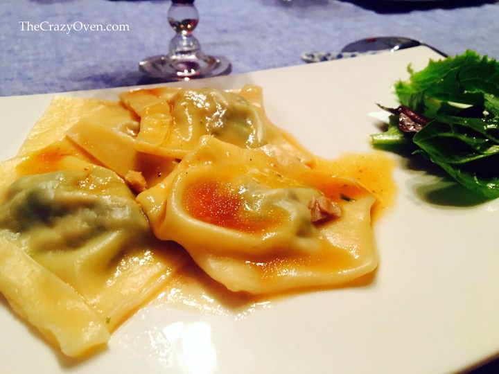 ravioles de lapin aux herbes