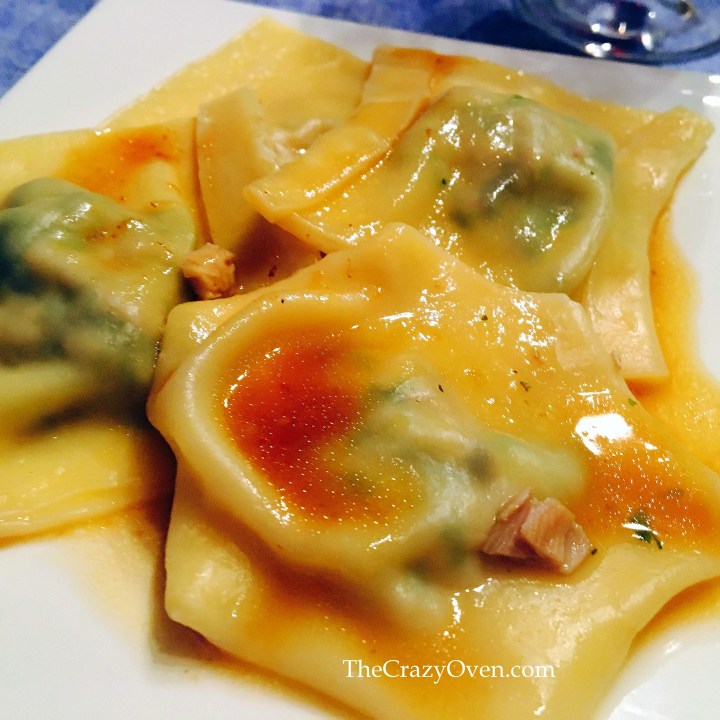 raviolis de lapin aux herbes