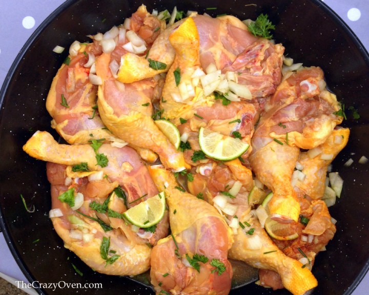 les cuisses de poulet à la bière