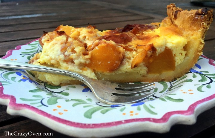 le clafoutarte aux pêches