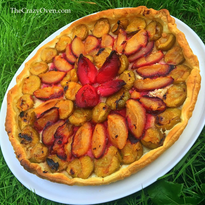 ma tarte de saison aux prunes