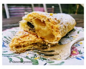 Feuilletée pommes poires chocolat