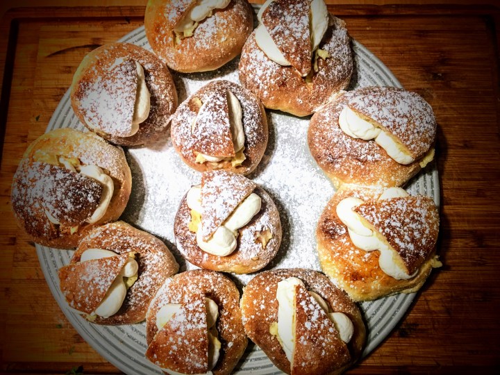 Couronne de brioche garnie