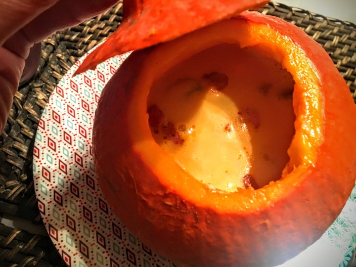 la soupe de potimarron