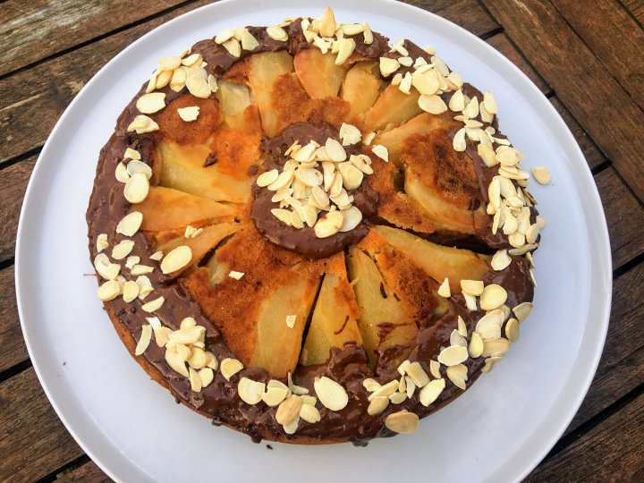 gâteau poire chocolat