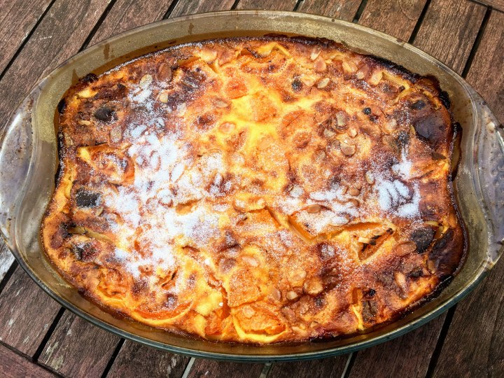 Clafoutis aux abricots