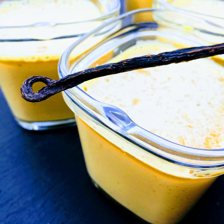 Crème vanille au sucre Muscovado