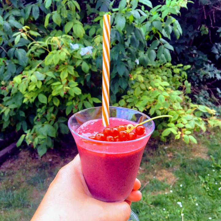 Smoothie fruits rouges et banane (2)